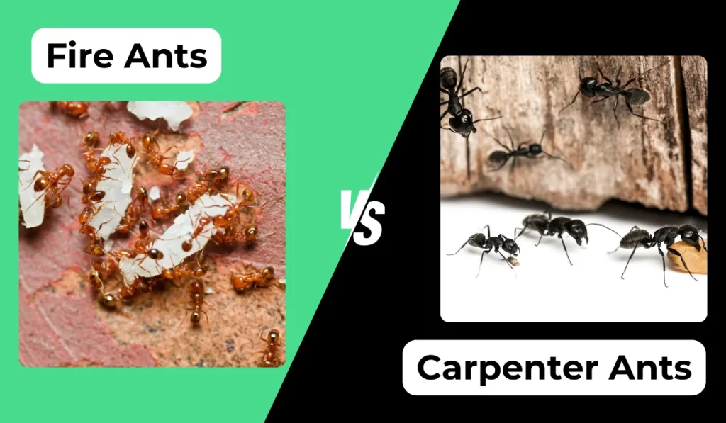 carpenter & fire ants